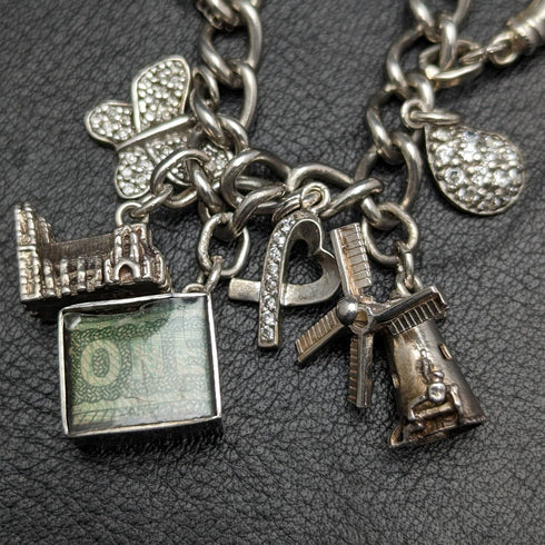 英國復古純銀魅力手鍊 71 克